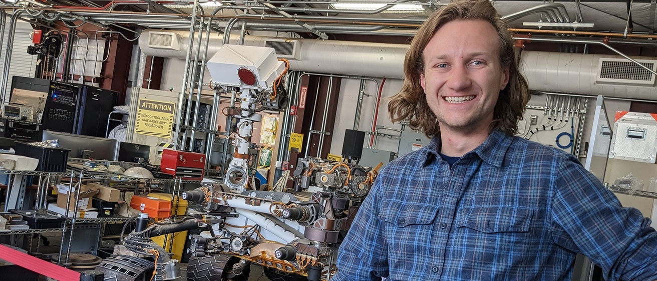 Jacob-Payne in a lab